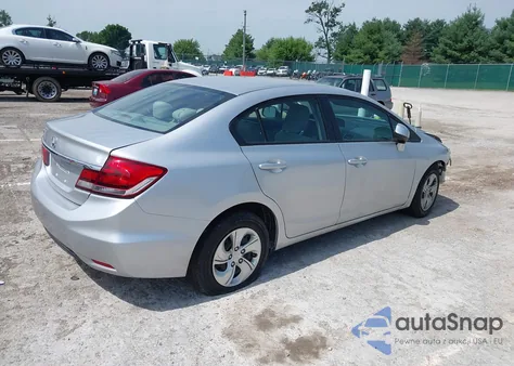 2013 Honda Civic Lx from USA, damaged, VIN 19XFB2F57DE044237